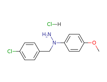N-(4-CHLOROBENZYL)-N-(4-METHOXYPHENYL)HYDRAZINE HYDROCHLORIDE