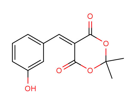 2,2-ジメチル-5-(3-ヒドロキシベンジリデン)-1,3-ジオキサン-4,6-ジオン