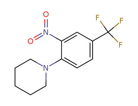 1-(2-Nitro-4-(trifluoromethyl)phenyl)piperidine