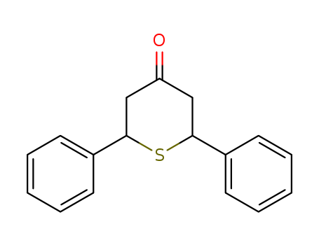 2,6-diphenyltetrahydro-4H-thiopyran-4-one