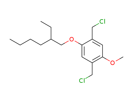 2,5-bis-(Chloromethyl)-1-methoxy-4-(2-ethylhexyloxy)benzene
