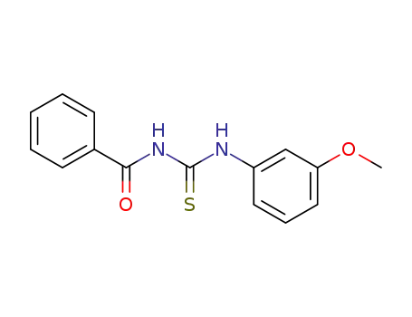 N-{[(3-Methoxyphenyl)imino](sulfanyl)methyl}benzenecarboximidic acid