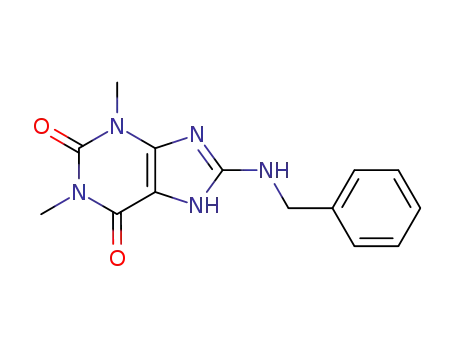 Molecular Structure of 57000-13-2 (8-Benzylaminotheophylline)