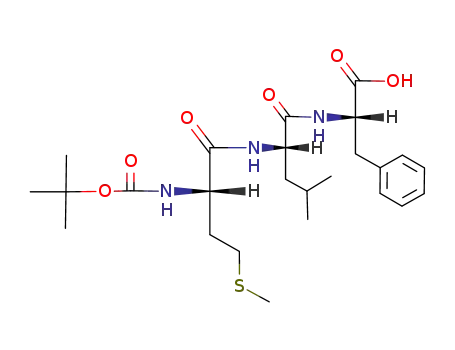 Molecular Structure of 67247-12-5 (BOC-MET-LEU-PHE-OH)