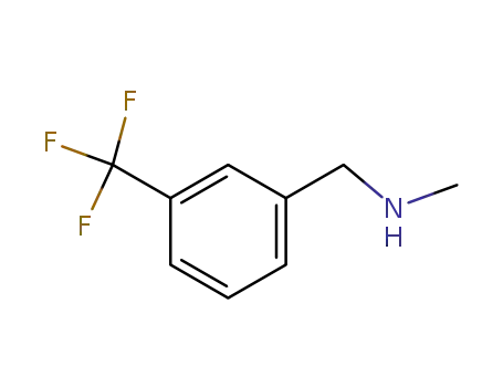 Molecular Structure of 90390-07-1 (N-METHYL-N-[3-(TRIFLUOROMETHYL)BENZYL]AMINE)