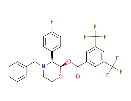 (2R,3S)-4-benzyl-2-({1-[3,5-bis(trifluoromethyl)phenyl]-vinyl}oxy)-3-(4-fluorophenyl)morpholine