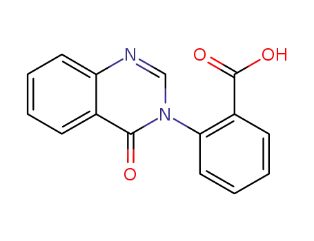 Benzoic acid, 2-(4-oxo-3(4H)-quinazolinyl)-