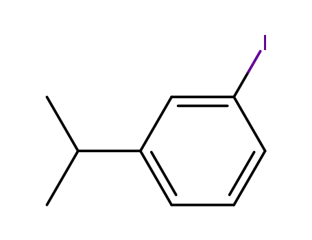 Molecular Structure of 19099-56-0 (3-Iodoisopropylbenzene)