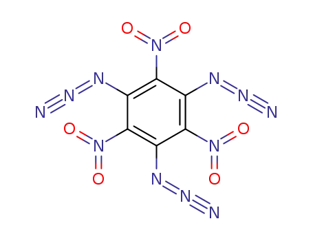 Molecular Structure of 29306-57-8 (1,3,5-triazido-2,4,6-trinitrobenzene)