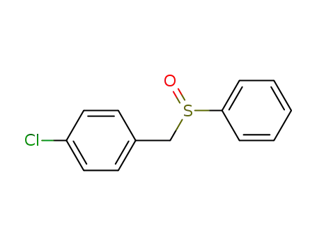 Molecular Structure of 17530-80-2 (1-(benzenesulfinylmethyl)-4-chloro-benzene)