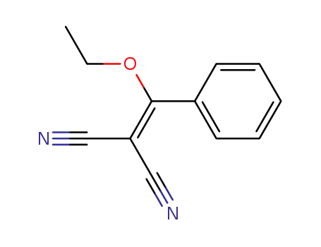 Molecular Structure of 60776-91-2 (Propanedinitrile, (ethoxyphenylmethylene)-)