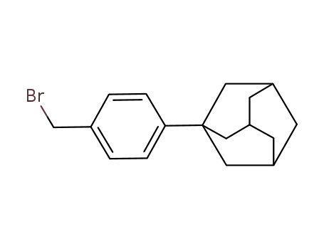 Molecular Structure of 7131-09-1 (p-(1-AdaMantyl)benzyl broMide)