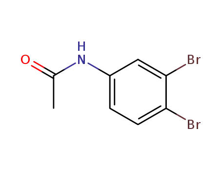 Molecular Structure of 24108-97-2 (3,4-dibromoacetanilide)