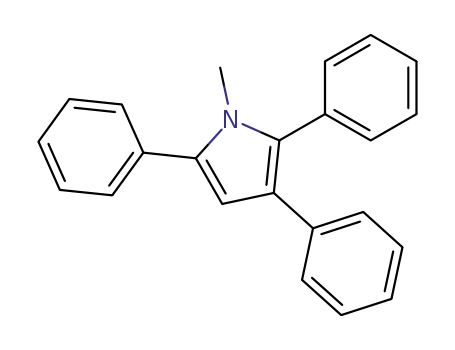 1H-Pyrrole, 1-methyl-2,3,5-triphenyl-