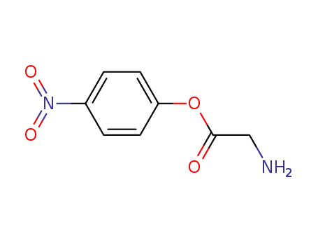 Molecular Structure of 17639-39-3 (4-nitrophenyl glycinate)