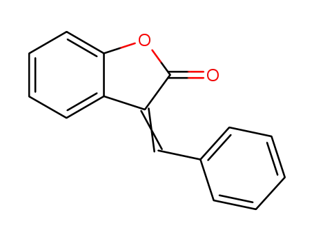 Molecular Structure of 4645-16-3 (3-(Phenylmethylene)benzofuran-2(3H)-one)