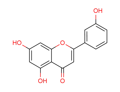 4H-1-Benzopyran-4-one, 5,7-dihydroxy-2-(3-hydroxyphenyl)-
