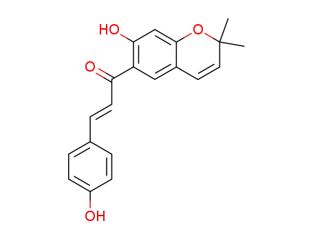 Molecular Structure of 41743-38-8 (Bavachromene)