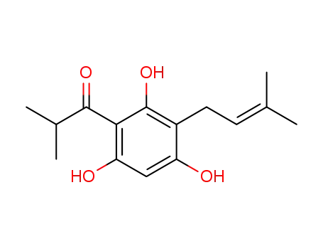2-Methyl-1-[2,4,6-trihydroxy-3-(3-methyl-2-butenyl)phenyl]-1-propanone