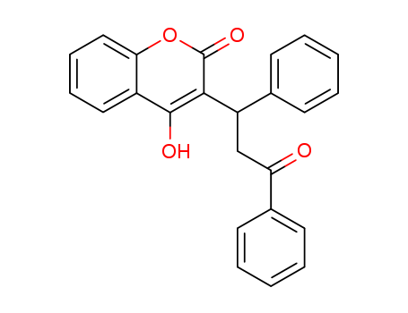 2H-1-Benzopyran-2-one,4-hydroxy-3-(3-oxo-1,3-diphenylpropyl)- cas  10475-15-7