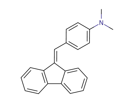 Molecular Structure of 2871-86-5 (4-((9H-Fluoren-9-ylidene)methyl)-N,N-dimethylaniline)