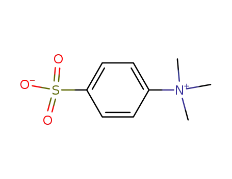 Molecular Structure of 19329-61-4 (N,N,N-trimethyl-4-sulfoanilinium)