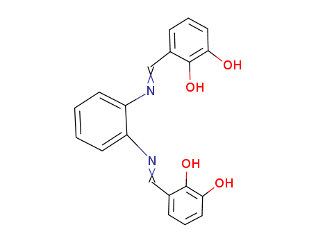 1,2-Benzenediol, 3,3'-[1,2-phenylenebis(nitrilomethylidyne)]bis-(149490-62-0)