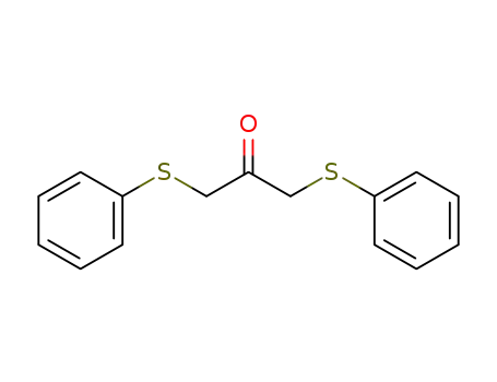 Molecular Structure of 35737-59-8 (1,3-BIS(PHENYLSULFANYL)ACETONE)