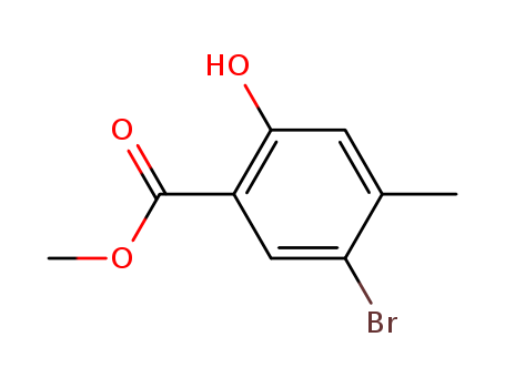 METHYL 5-BROMO-2-HYDROXY-4-METHYLBENZOATE