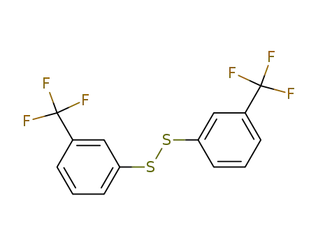 Molecular Structure of 18715-44-1 (Disulfide, bis[3-(trifluoromethyl)phenyl])
