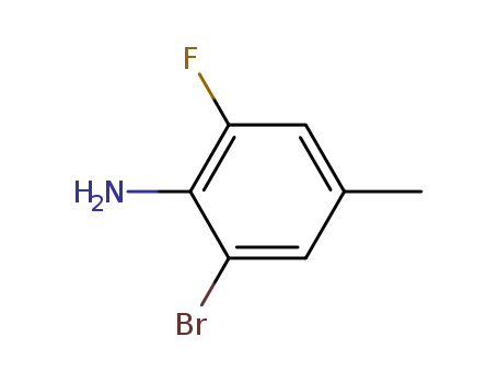 2-bromo-6-fluoro-4-methylaniline CAS No.18349-09-2
