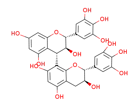 Molecular Structure of 78362-05-7 (PRODELPHINIDIN B3)