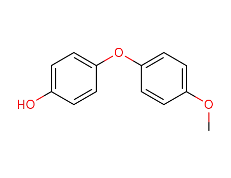 Molecular Structure of 10181-93-8 (Phenol, 4-(4-methoxyphenoxy)-)