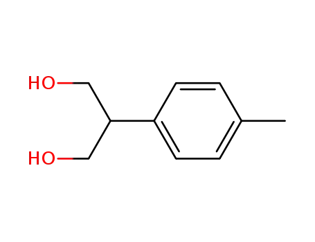 Molecular Structure of 4424-32-2 (2-(4-methylphenyl)propane-1,3-diol)