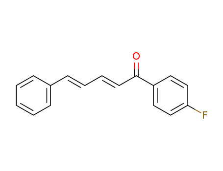 Molecular Structure of 99646-84-1 (1-(4-Fluorobenzoyl)-4-phenylbuta-1,3-diene)