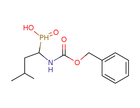 (+/-)-1-benzyloxycarbonylamino-3-methylbutylphosphonous acid