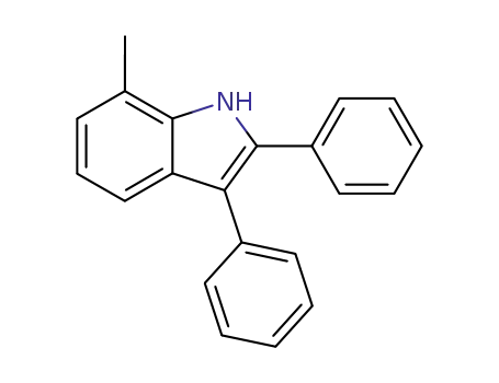 7-methyl-2,3-diphenyl-1H-indole
