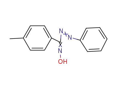 Molecular Structure of 24621-45-2 (Diazene, [(hydroxyimino)(4-methylphenyl)methyl]phenyl-)