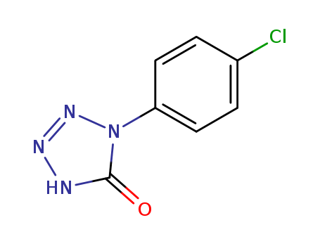5H-Tetrazol-5-one, 1-(4-chlorophenyl)-1,2-dihydro-