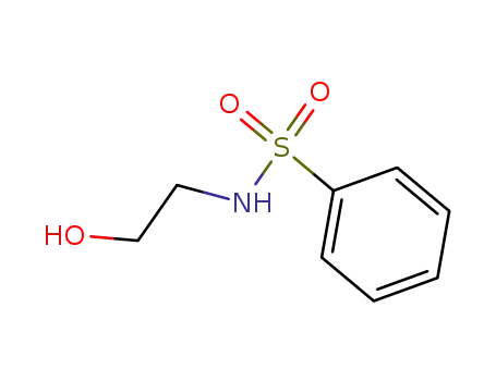 Molecular Structure of 59724-42-4 (N-(2-hydroxyethyl)benzenesulfonamide)