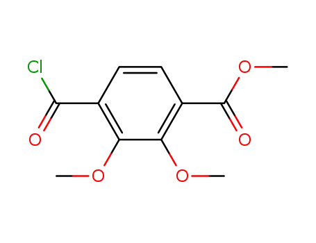 2,3-Dimethoxy-4-(methoxycarbonyl)benzoylchlorid