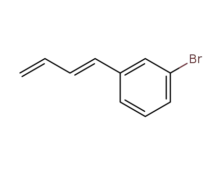 Molecular Structure of 32507-45-2 ((E)-1-bromo-3-(buta-1,3-dien-1-yl)benzene)
