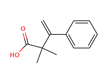 2,2-dimethyl-3-phenyl-3-butenoic acid