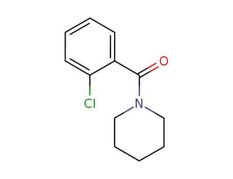 Molecular Structure of 22342-21-8 (1-(2-Chlorobenzoyl)piperidine)