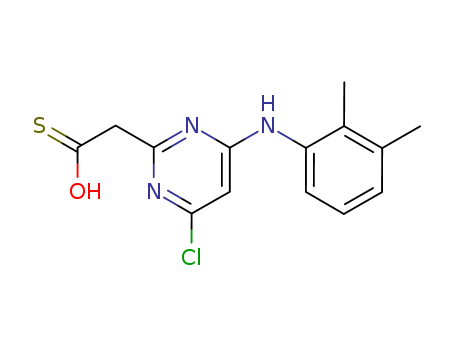 [4-Chloro-6-(2,3-xylidino)-2-pyriMidinylthio]acetic Acid