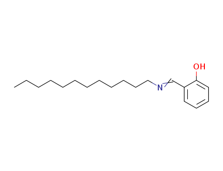 Molecular Structure of 17255-48-0 (Phenol, 2-[(dodecylimino)methyl]-)
