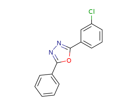 1,3,4-Oxadiazole,2-(3-chlorophenyl)-5-phenyl- cas  79442-06-1
