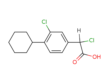 Molecular Structure of 36616-52-1 (Fenclorac)
