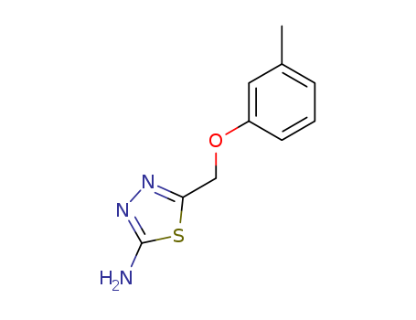 2-AMINO-5-(3-METHYLPHENOXY) METHYL-1,3,4-THIADIAZOLE