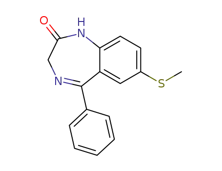 5-フェニル-7-(メチルチオ)-1H-1,4-ベンゾジアゼピン-2(3H)-オン